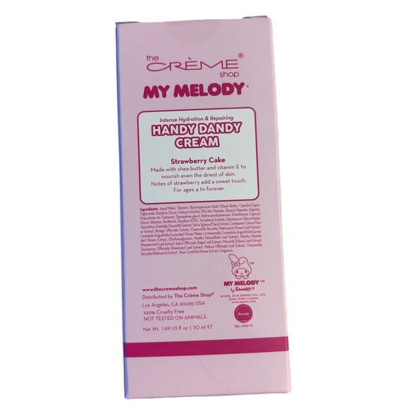 The Crème Shop Limited Edition My Melody Handy Dandy Cream - Strawberry Cake - Picture 3 of 4